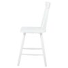 Andrews Windsor Counter Height Dining Side Chair White (Set of 2)