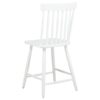 Andrews Windsor Counter Height Dining Side Chair White (Set of 2)