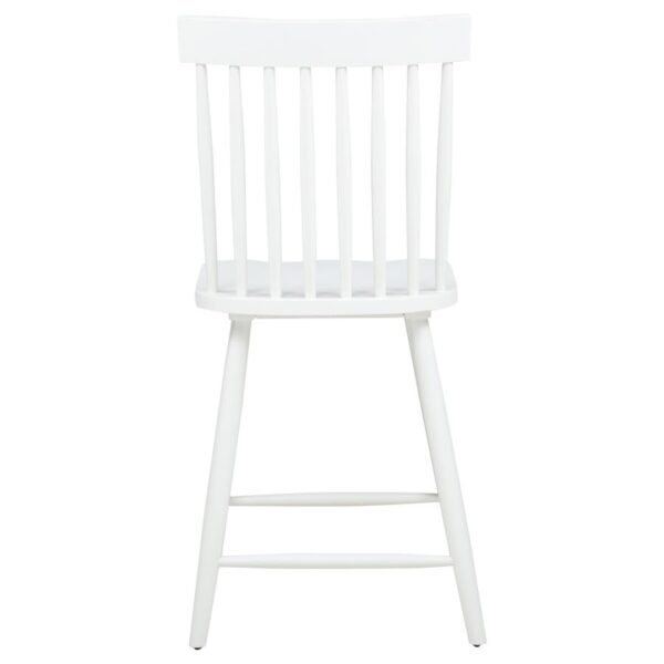 Andrews Windsor Counter Height Dining Side Chair White (Set of 2)
