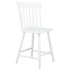 Andrews Windsor Counter Height Dining Side Chair White (Set of 2)