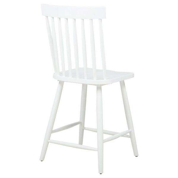 Andrews Windsor Counter Height Dining Side Chair White (Set of 2)