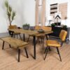 Maverick 70-inch Solid Wood Dining Table Natural Mango