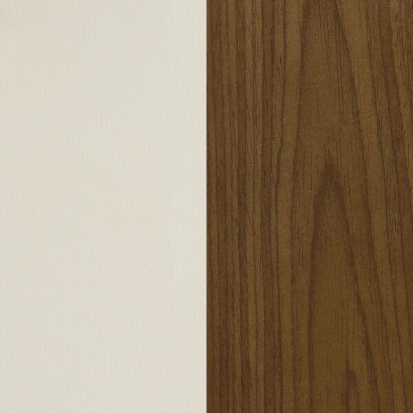 Harris Adjustable Bar Stool Ecru and Chrome