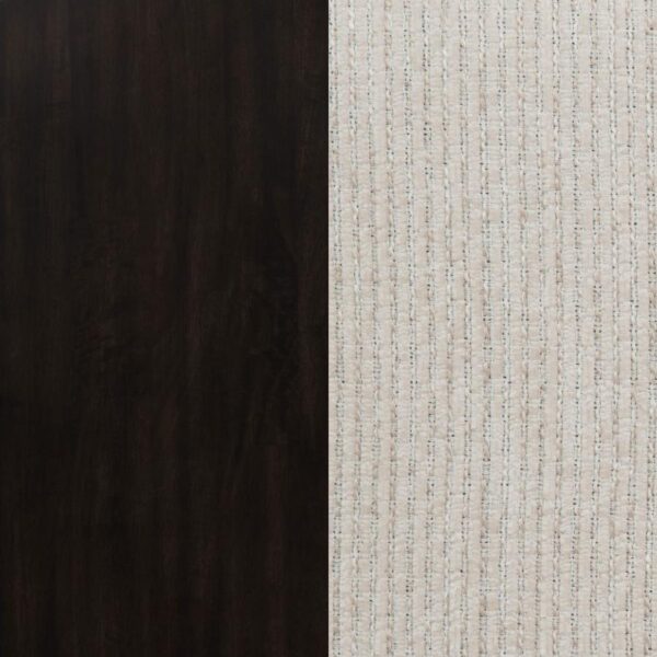 Catley 5-piece Round Drop Leaf Dining Table Set Dark Coffee