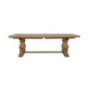 Florence 126-inch Extension Dining Table Rustic Honey