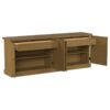 Florence 4-door Dining Sideboard Buffet Cabinet Rustic Honey