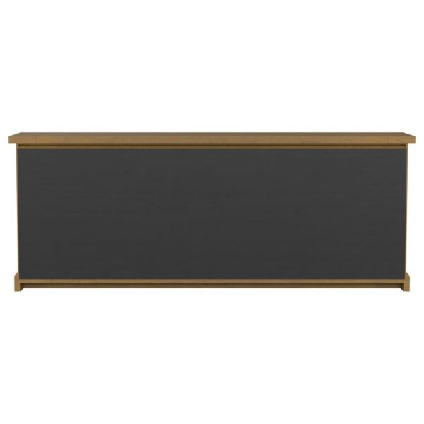 Florence 4-door Dining Sideboard Buffet Cabinet Rustic Honey