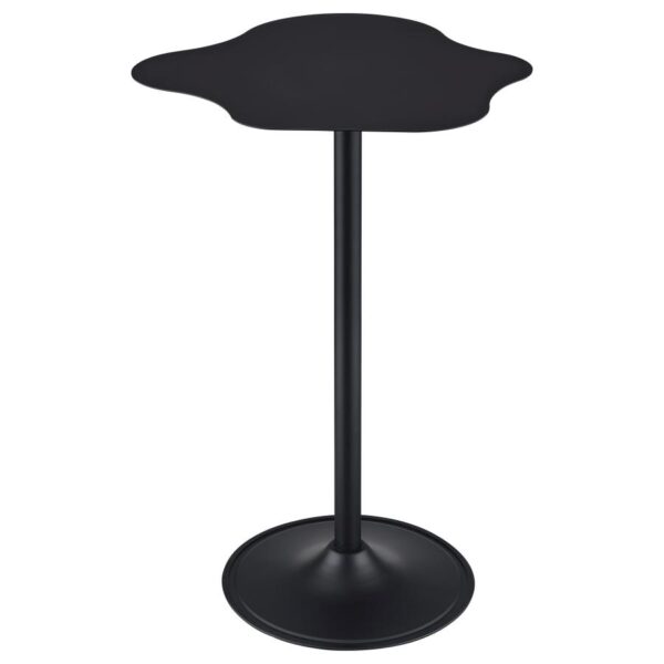 Keanu Curved 29-inch Cloud-Shaped Bistro Bar Table Black