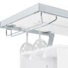Araceli Freestanding LED Home Bar Cabinet White High Gloss