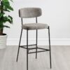 Elison Pub Height Bar Stool Light Brown (Set of 2)