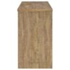 Topanga Engineered Wood Freestanding Home Bar Mango