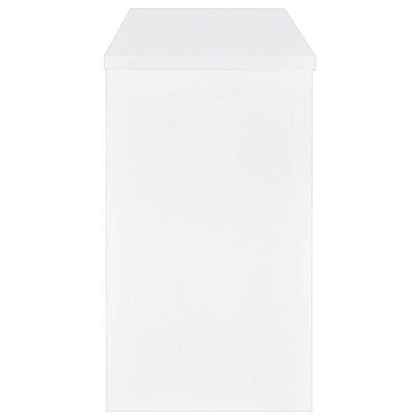 Topanga Engineered Wood Freestanding Home Bar White