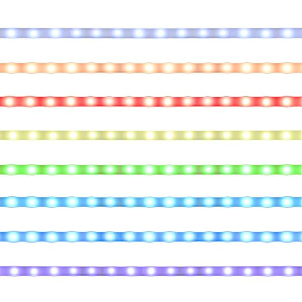 Risley 2-door Circular LED Wine Cabinet White High Gloss