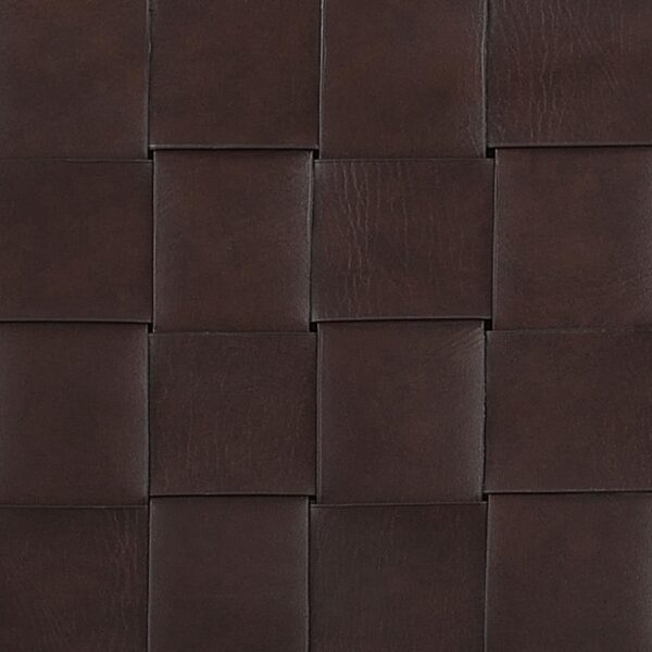 Adelaide Upholstered Pub Height Bar Stool Brown and Chrome