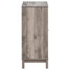 Cheyenne 2-door Home Bar Wine Cabinet Weathered Acacia