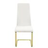 Montclair Upholstered Dining Side Chair White (Set of 4)