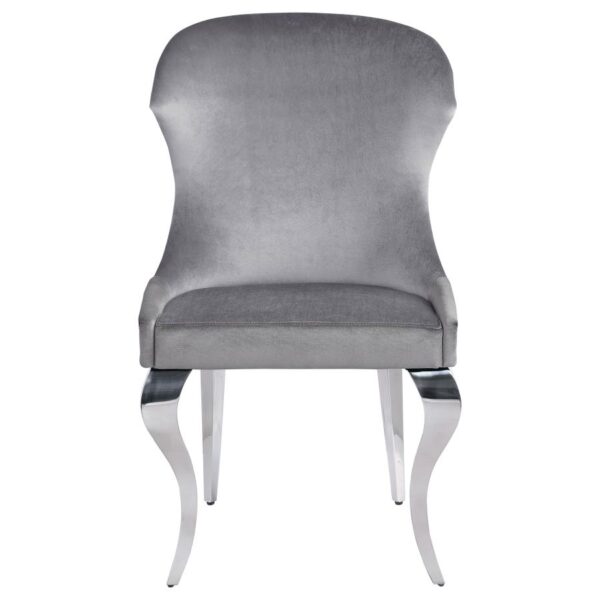 Cheyanne Upholstered Dining Side Chair Grey (Set of 2)