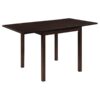 Kelso Rectangular 52-inch Extension Dining Table Cappuccino