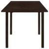 Kelso Rectangular 52-inch Extension Dining Table Cappuccino