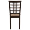 Kelso Lattice Back Dining Side Chair Cappuccino (Set of 2)