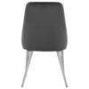 Cabianca Upholstered Dining Side Chair Grey (Set of 2)