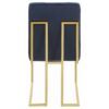 Cisco Velvet Upholstered Dining Side Chair Gold (Set of 2)