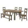 Cardova 6-piece Extension Table Dining Set Vineyard Oak