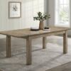 Cardova 87-inch Solid Wood Extension Dining Table Vineyard Oak