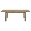 Cardova 87-inch Solid Wood Extension Dining Table Vineyard Oak