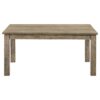 Cardova 87-inch Solid Wood Extension Dining Table Vineyard Oak