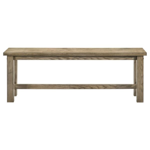 Cardova 51-inch Solid Wood Dining Bench Vineyard Oak