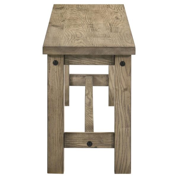 Cardova 51-inch Solid Wood Dining Bench Vineyard Oak