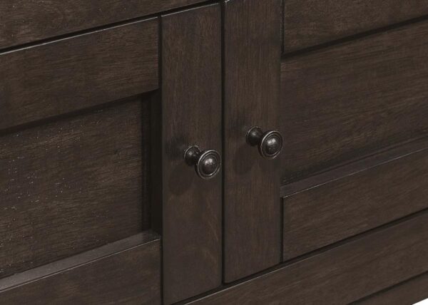 Prentiss 78-inch Extension Counter Dining Table Cappuccino