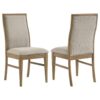 Adina Upholstered Dining Side Chair Barley (Set of 2)