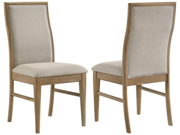 Adina Upholstered Dining Side Chair Barley (Set of 2)