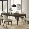 Reseda 7-piece Rectangular Dining Set Ash Brown