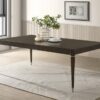 Reseda 81-inch Extension Leaf Dining Table Ash Brown