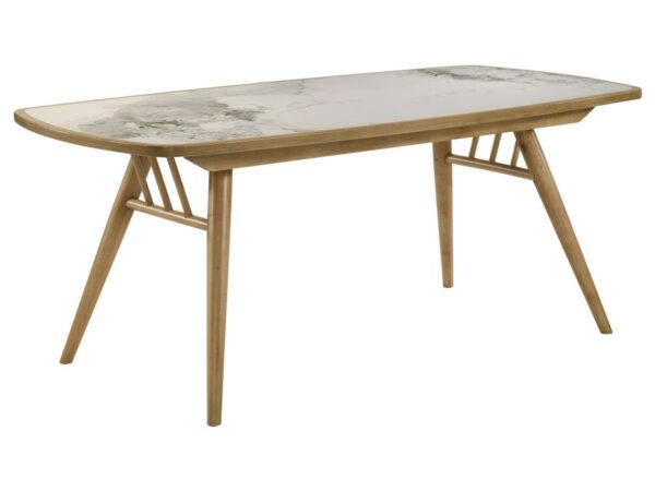 Croyden 73-inch Rectangular Dining Table Weathered Natural