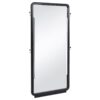 Leandro 76-inch Full Length Floor Mirror Burnished Black