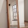 Winslow 31 x 76 Inch Standing Floor Mirror Smokey Walnut