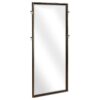 Durango 80-inch Standing Floor Mirror Smoked Peppercorn