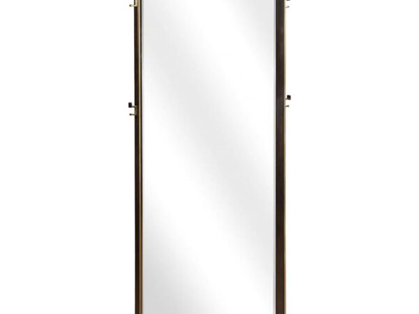Durango 80-inch Standing Floor Mirror Smoked Peppercorn