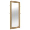 Arini Cane Weave Full Length Standing Floor Mirror Sand Wash