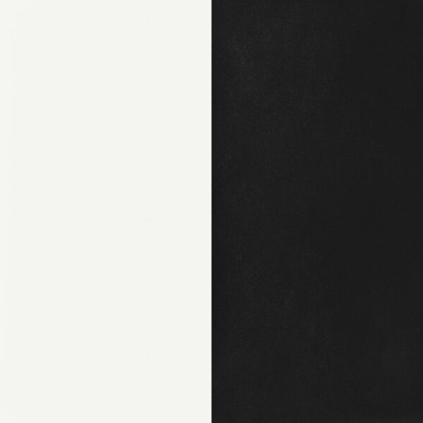 Retro 5-piece Round Dining Table Set White and Black