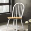 Cinder Wood Dining Side Chair White (Set of 4)