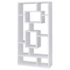 Corey 71-inch 8-shelf Bookshelf White