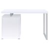 Brennan 47-inch 3-drawer Office Computer Desk White