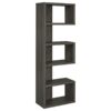 Joey 71-inch 5-shelf Bookshelf Weathered Grey