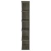Harrison 71-inch 5-shelf Bookshelf Weathered Grey