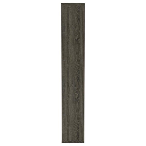 Harrison 71-inch 5-shelf Bookshelf Weathered Grey